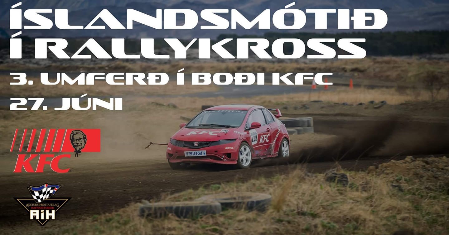3.umferð KFC Íslandsmótið í Rallycross